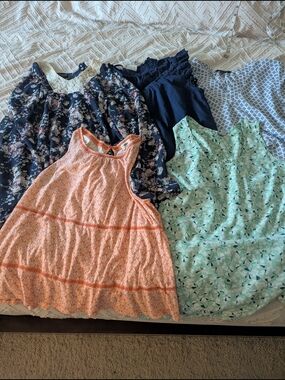 Lot Of 5 Large Blouses